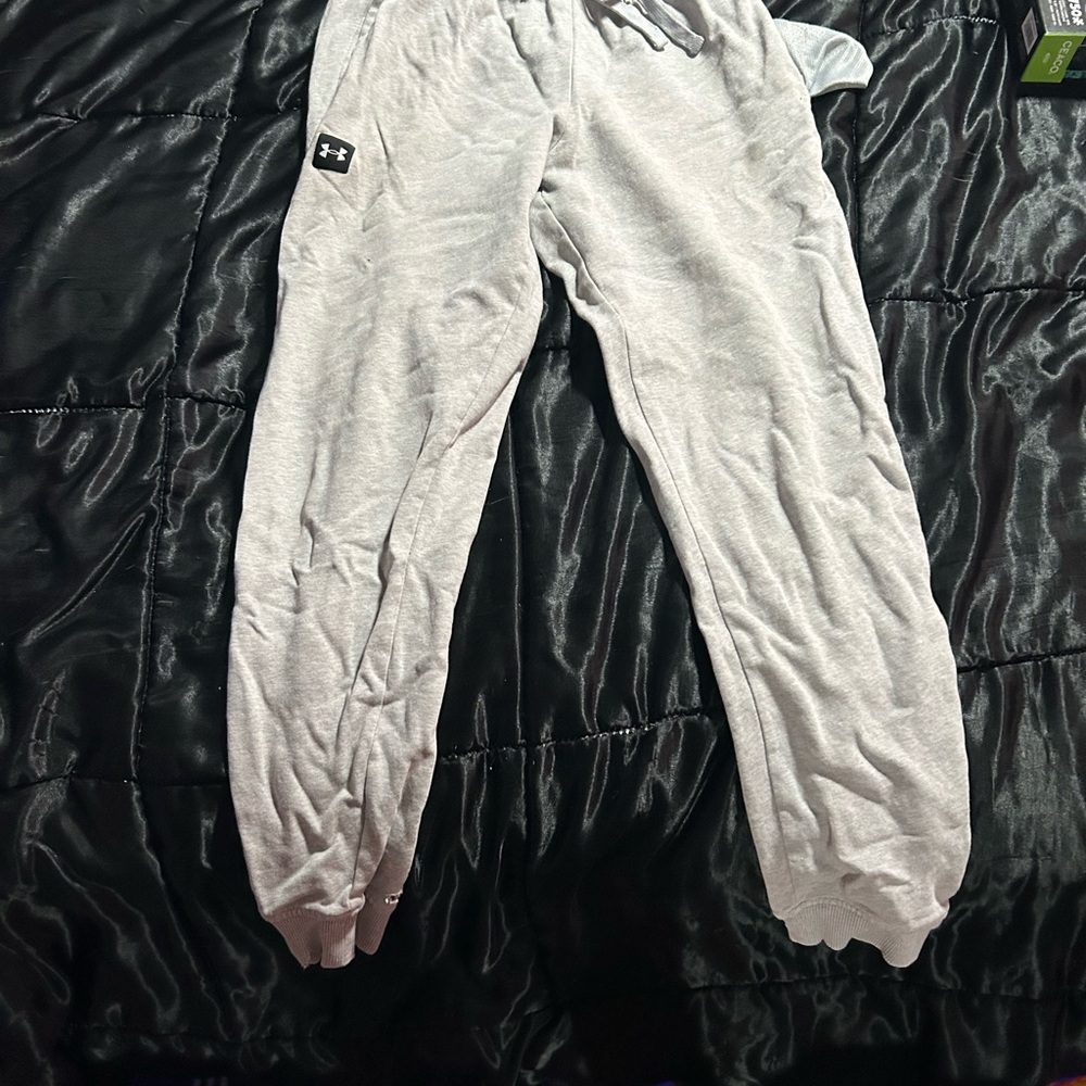 Under Armour Light Gray Sweatpants